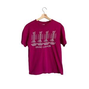 Vintage Single Stitch 1984 Grand Canyon Graphic Tee  Souvenir T-shirt Large